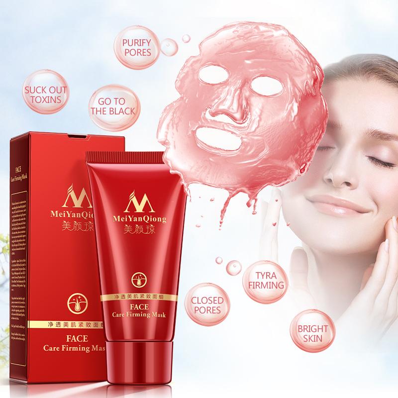 High Quality Brand Acne Treatment Face Mask  Whitening Deep Cleansing Bamboo Charcoal Black Head Peel Off Face Care Firming Mask
