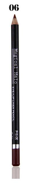 2017 Women Girl Female Party Charming Cosmetic Lip Liner Lipliner Pen Pencil Fashion Makeup Waterproof maquiagem Do Dropshipping