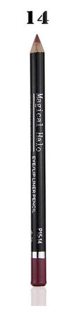 2017 Women Girl Female Party Charming Cosmetic Lip Liner Lipliner Pen Pencil Fashion Makeup Waterproof maquiagem Do Dropshipping