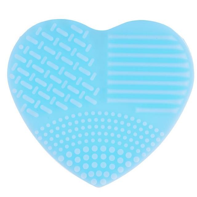 5 type Silicone Makeup Brush Cleaning Mat Washing Tools Hand Tool Pad Sucker Scrubber Board Washing Cosmetic Brush Cleaner Tools