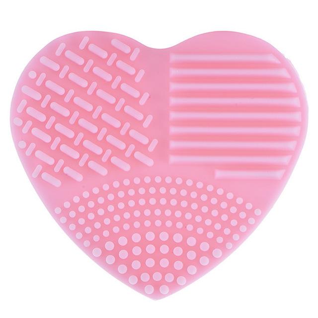 5 type Silicone Makeup Brush Cleaning Mat Washing Tools Hand Tool Pad Sucker Scrubber Board Washing Cosmetic Brush Cleaner Tools