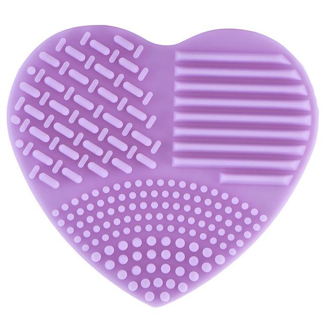 5 type Silicone Makeup Brush Cleaning Mat Washing Tools Hand Tool Pad Sucker Scrubber Board Washing Cosmetic Brush Cleaner Tools