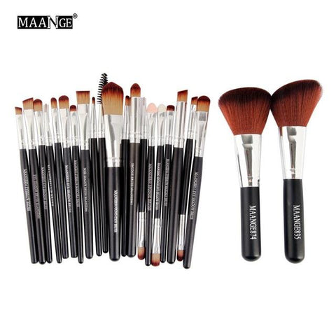 MAANGE Professional 22 PCS Makeup Brushes Tools Set Foundation Powder Bulsh Eyeshadow Eyeliner Lip Make Up Brush Cosmetic Tools