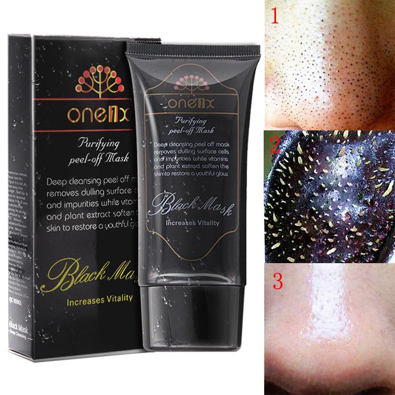 Deep Cleansing black head Acne Treatment black mask blackhead remover Facial Mask face peel off mask