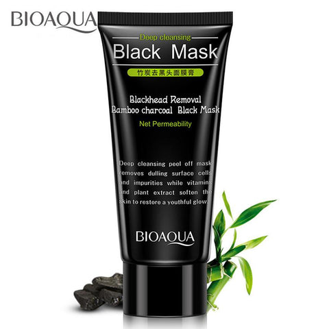Mask Black Mud Deep Cleansing Pilaten Blackhead Remover Purifying Peel Face Mask