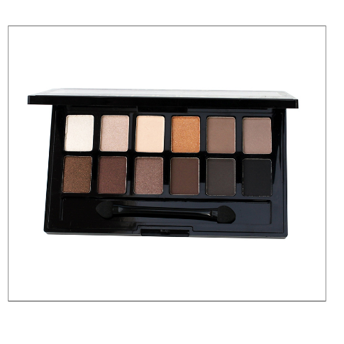 12 Colors Eyeshadow Professional Makeup Palette Natural Shimmer Matte Nudes Make Up Cosmetic Eye Shadow Plate