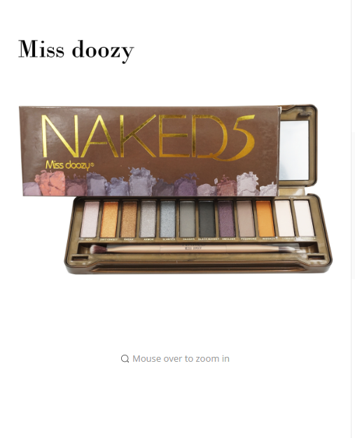 Recommended Eyeshadow Palette 