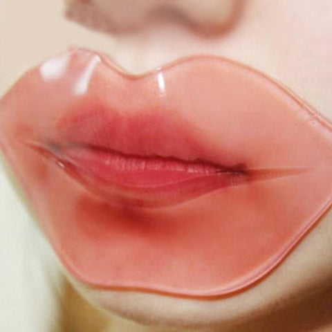 BIOAQU New Beauty Pink Collagen Lip Mask Care Gel Mask Membrane Moisture Anti-Ageing Make Your Lip Attractive & Sexy