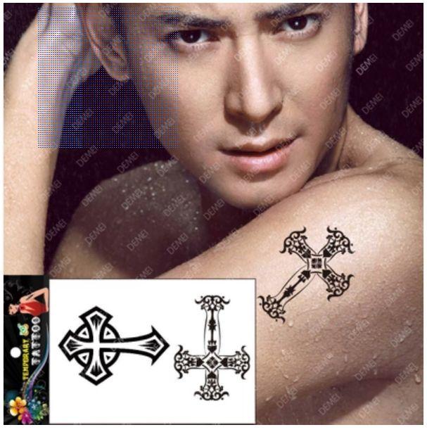 Temporary Tattoo Tatoo For man Woman Waterproof Stickers makeup maquiagem make up Dragon flower tattoo