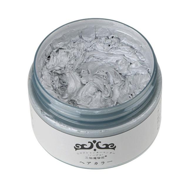 Harajuku Style Styling Products Hair Color Wax Dye One-time Molding Paste Seven Colors Hair Dye Wax maquillaje Make up