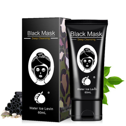 Black Mask Deep Cleansing Tearing Style Resist Oily Strawberry Nose Acne Black Mud Mask Face Skin Care