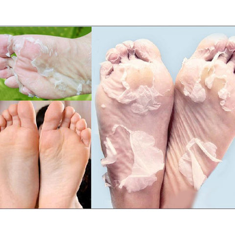 2Pairs=4Pcs Hot Sales Cheapest Sosu Exfoliation Feet Spa Dead Skin Cuticle Remover Care For Heels Exfoliating Foot Mask