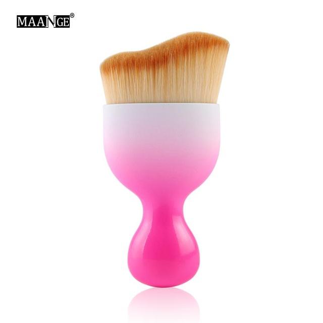 1PCS New Contour Foundation Brush S Shape Cream Blush Loose Powder Makeup Brushes Multifunctional Make Up Brush Beauty Tool Hot