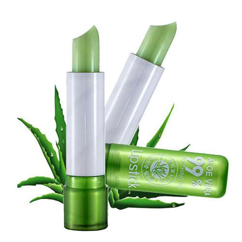 1PC Moisture Melt Lip Balm Long-Lasting Change Color lipstick Aloe Nonstick Cup  Balm Anti Aging Makeup Lip Care Beauty