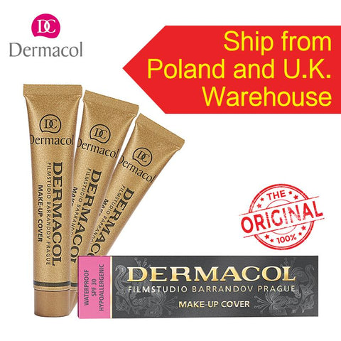 Do Dropshipping 100% Original Dermacol base concealer makeup Cover base tattoo consealer face foundation contour palette 30g