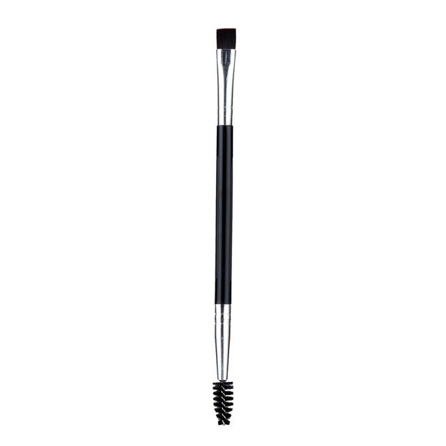 TOMTOSH 1PCS 12# Large Synthetic Duo Brow Brush blending eyebrow makeup brushes kit Free shipping