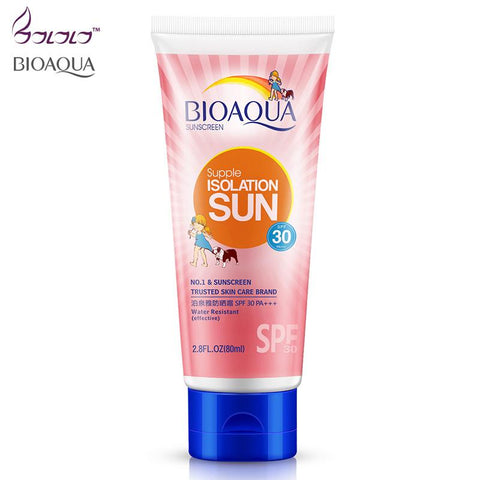 Bioaqua Facial Sunscreen Creams sun lotion tanning oil SPF 30 Isolation UV Sunblock Body Sunscreen Concealer waterproof uva uvb