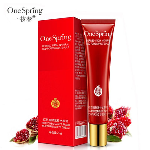 Red pomegranate fresh moisturizing eye cream nourishing moisturizing eye pattern eye essence to dark circles