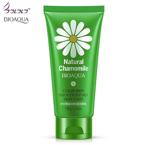BIOAQUA Natural Chamomile clean skin Facial Cleanser Face Cleaning Cleansing Remove Blackhead Skin Care Oil-control Moisturizing
