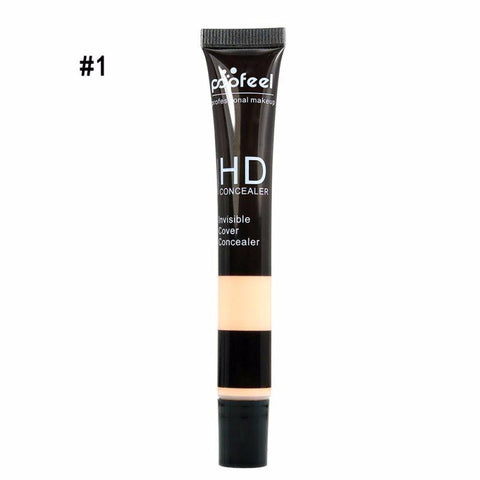 1pc Makeup High Definition Invisible Foundation Concealer Cover Skin Cream Face Maquiagem Base Contour 5 Colors