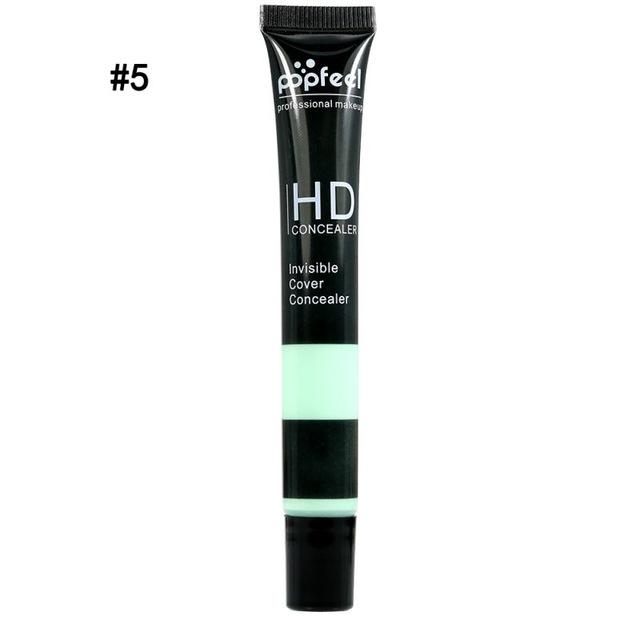 1pc Makeup High Definition Invisible Foundation Concealer Cover Skin Cream Face Maquiagem Base Contour 5 Colors
