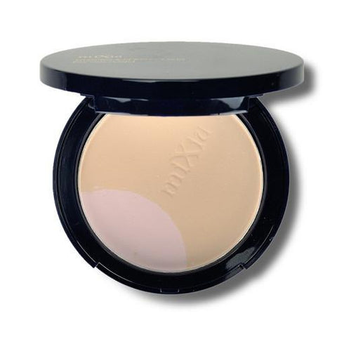 Brand MiXiu Professional Face Makeup Twin Pact Perfect Skin Pressed Powder Concealer