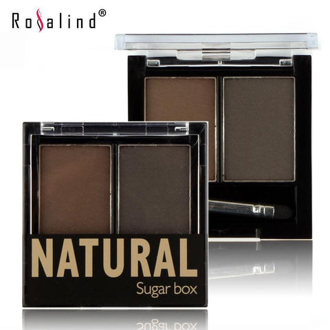 Brand Sugarbox NATURAL Professinal Eyes Makeup Powder Waterproof Long-lasting Powder With a Brush